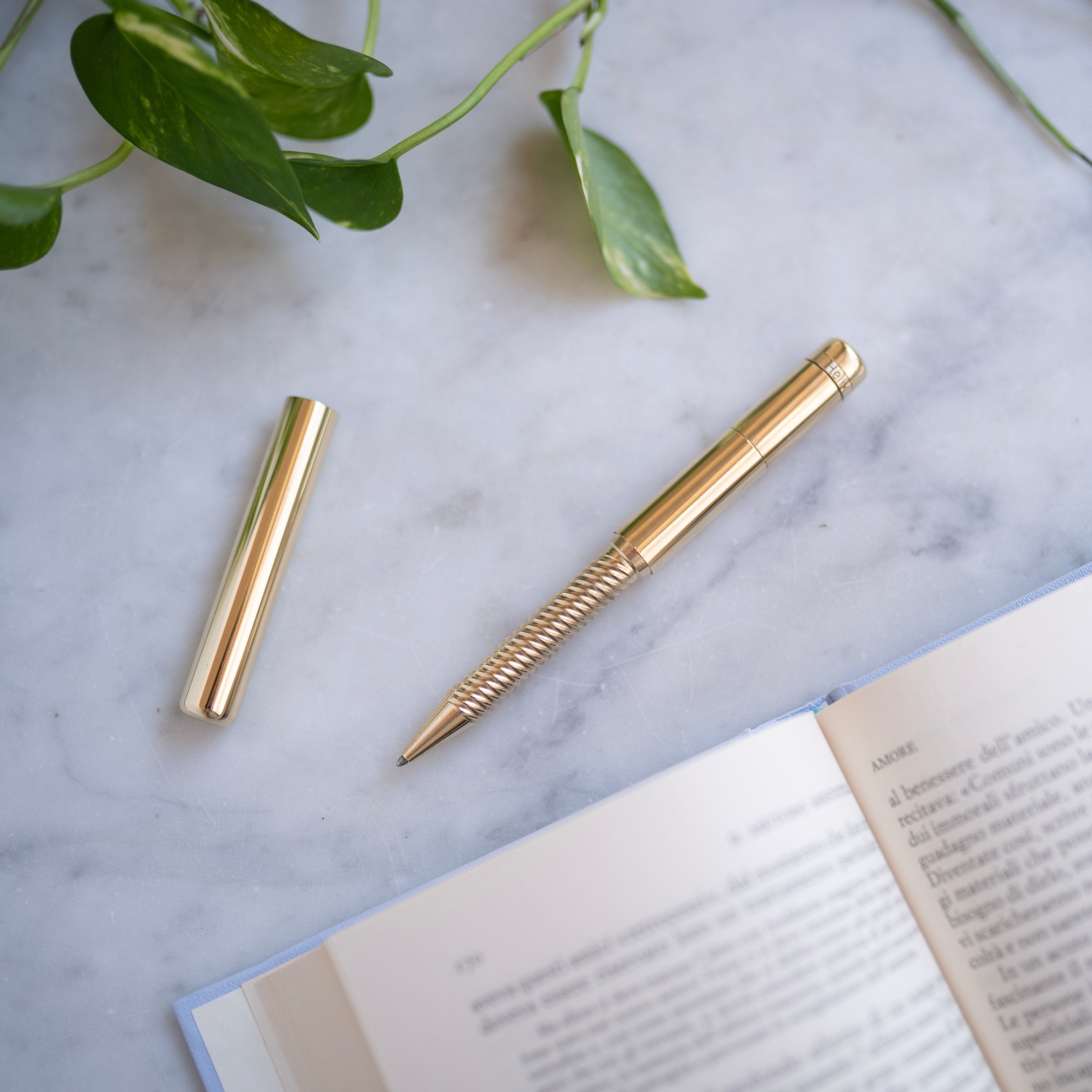 Helix pen exodus ottone brass marcoromano.me marco romano