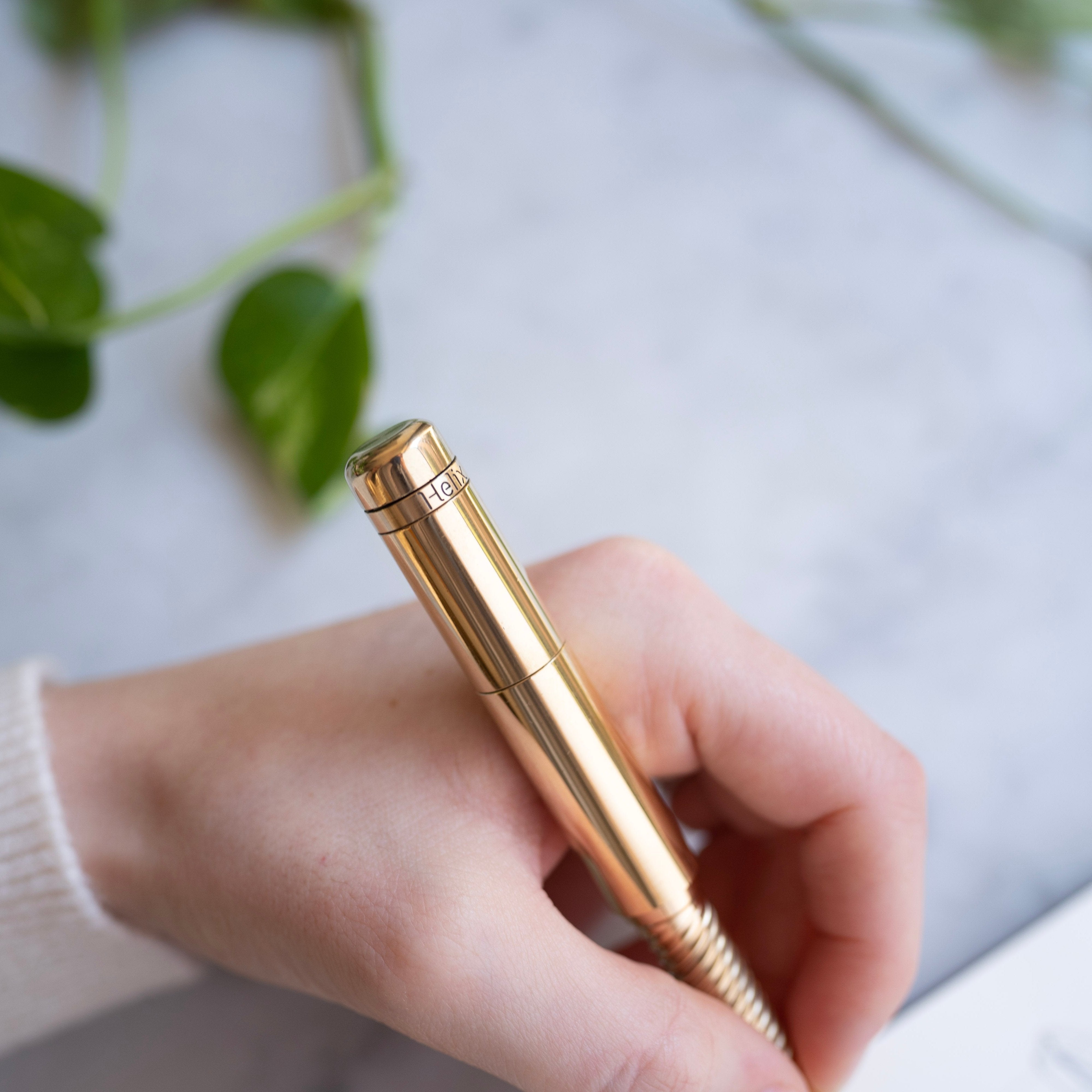 Helix pen ottone brass exodus marcoromano.me marco romano