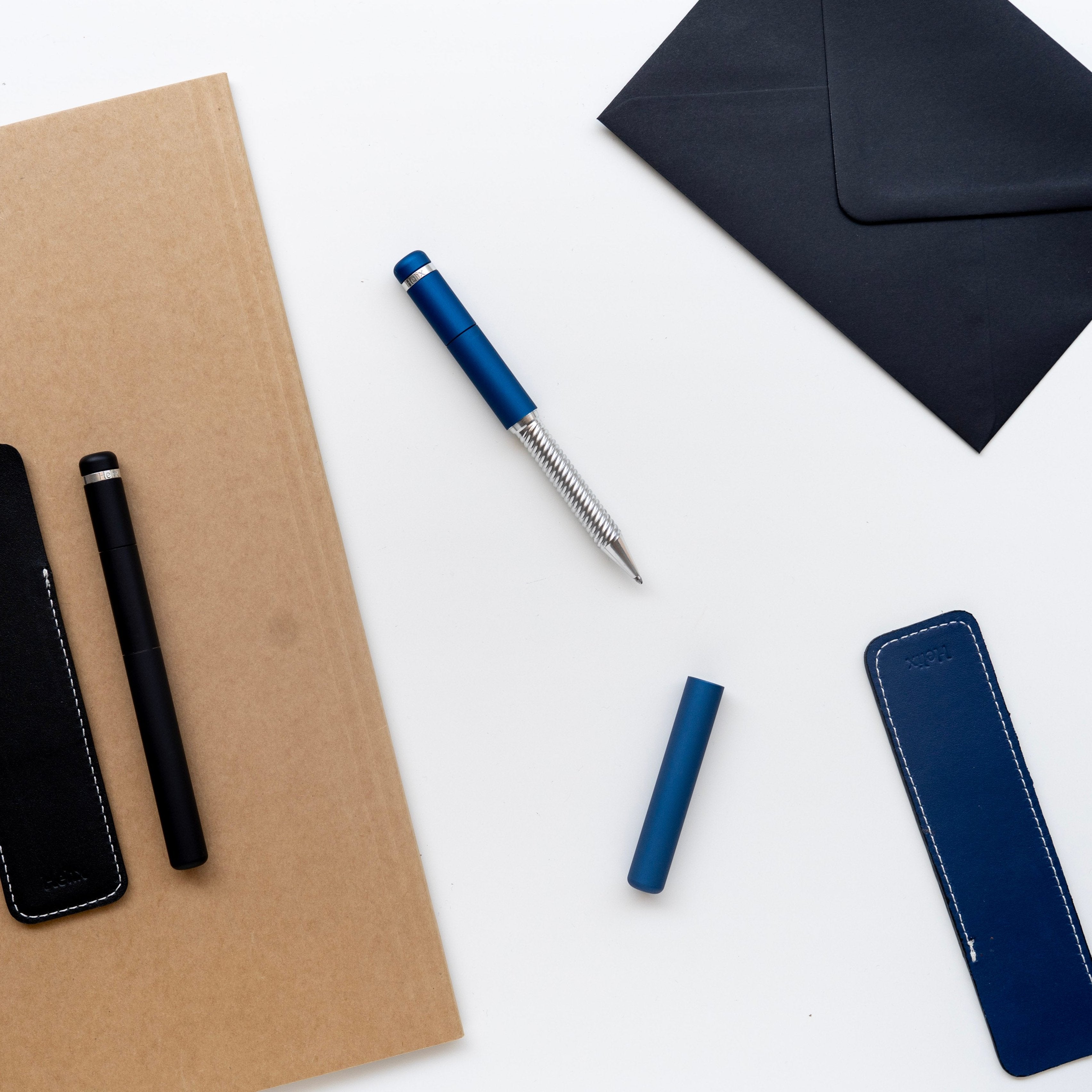helix pen 2.0 blu blue black nera con astucci marco romano marcoromano.me