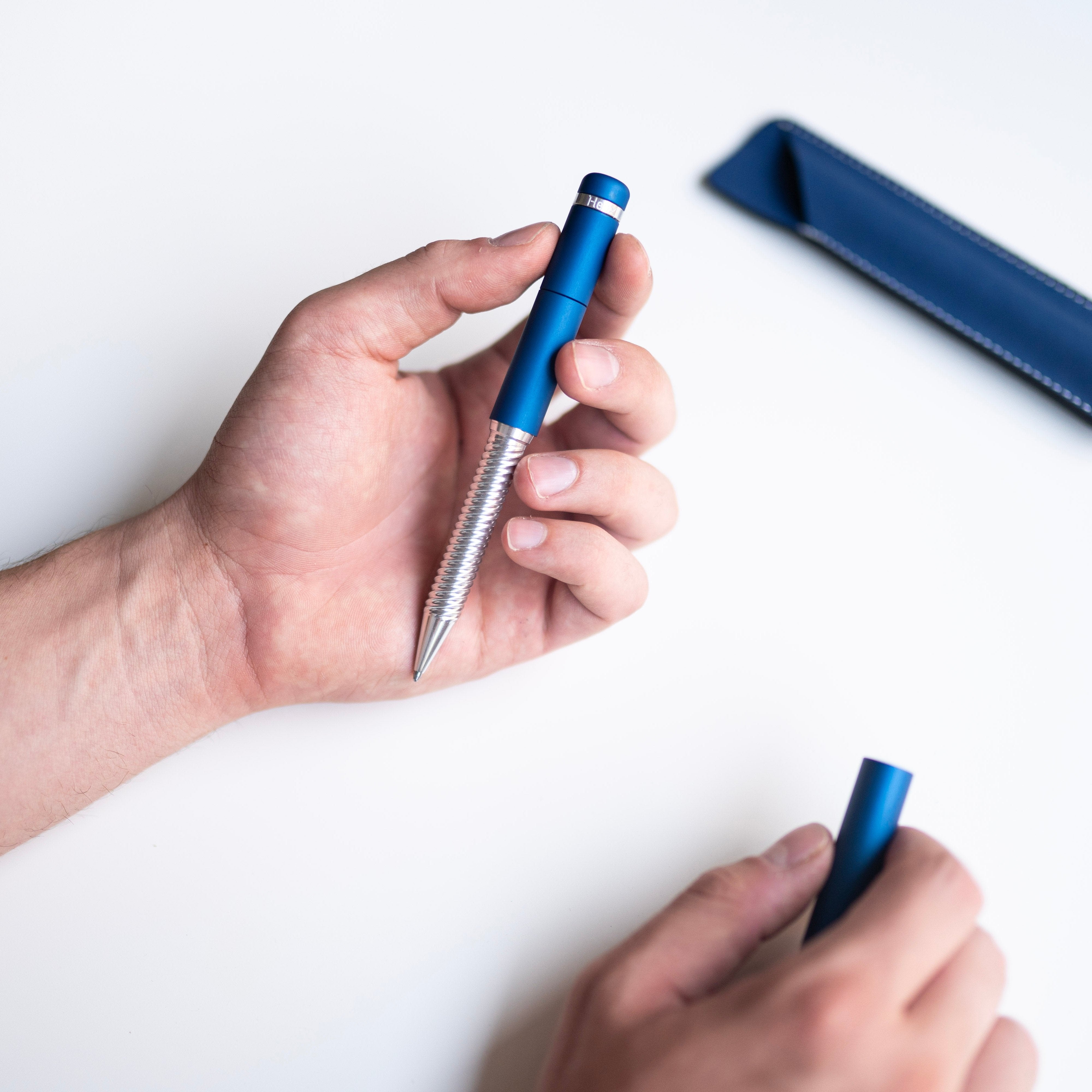 Helix pen 2.0 blue blu e helix case blu